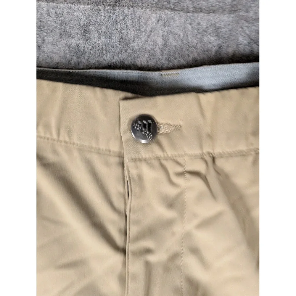 Adidas Mens Golf Shorts Khaki Tan‎ Performance Activewear RN88387 32